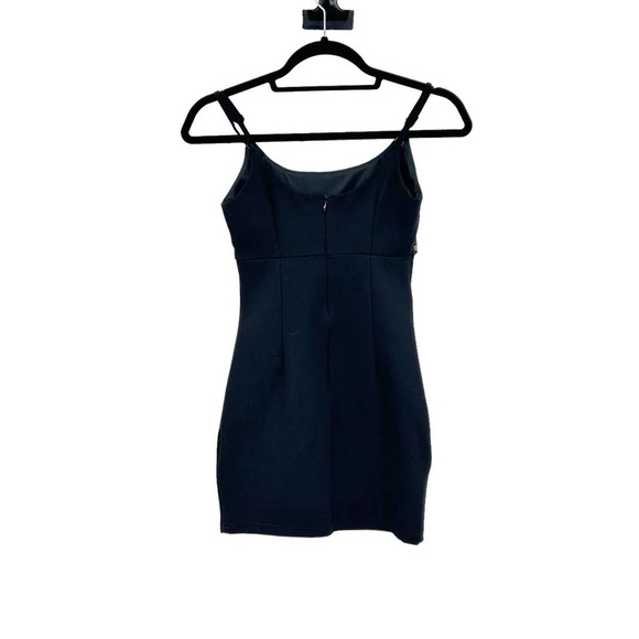 Superdown Kelly Cut Out Dress Black Mini Grommet Size Small - Picture 5 of 10